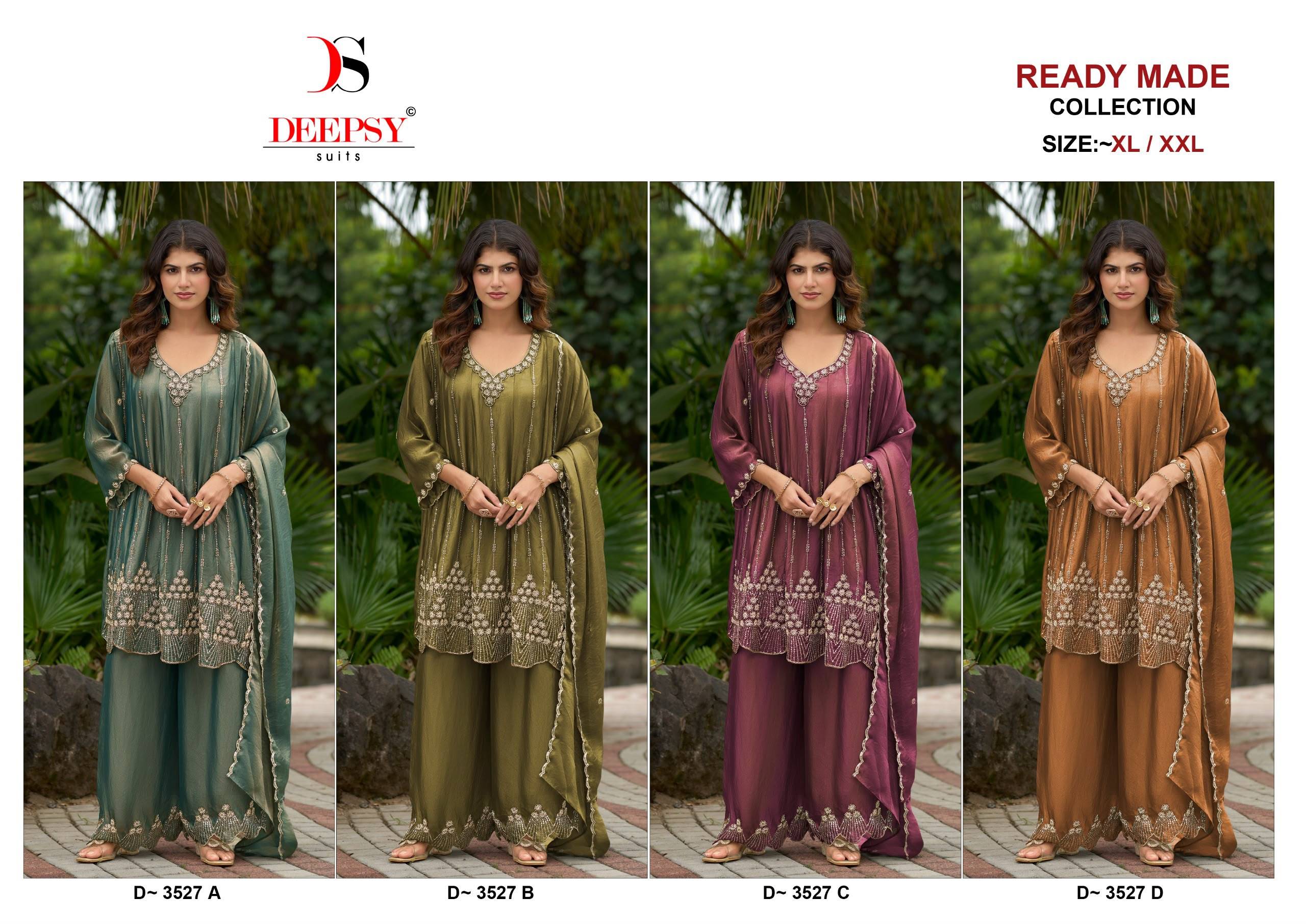 D-3527 SERIES BY DEEPSY SUITS BY DEEPSY SUITS Indian Traditional casual wear Pakistani Silk dresses At Wholesale Price